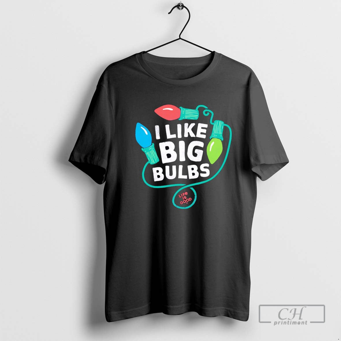 I Like Big Bulbs Life Is Good Long Sleeve Modern Style