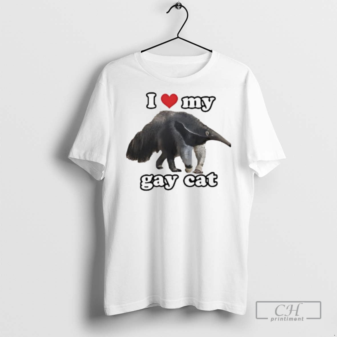 I Love My Gay Cat Giant Anteater T Shirts Shirt Vintage Gift