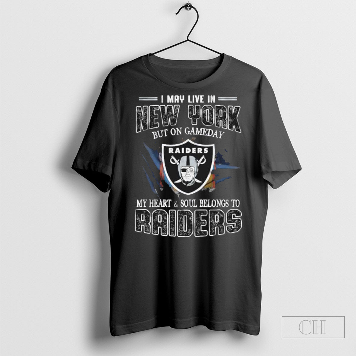 I May Live New York But Game Day My Heart And Soul Belongs TShirt