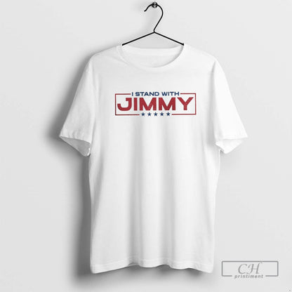 I Stand Jimmy Kimmel Late Night Tv Shirt Modern Art