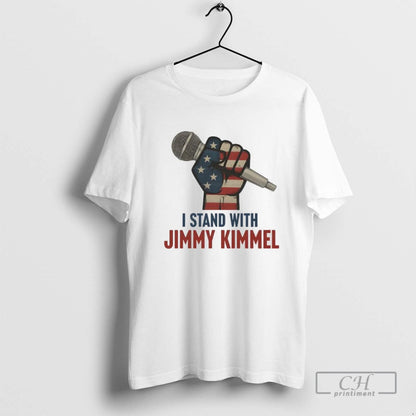 I Stand Jimmy Kimmel Teamkimmel TShirt Vintage Merch