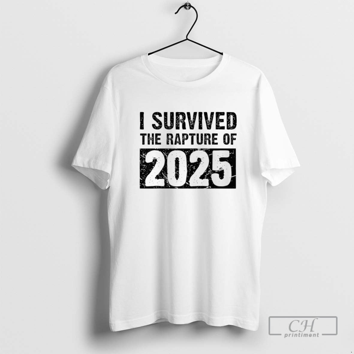 I Survived Rapture 2025 Trendy Tee Modern Design