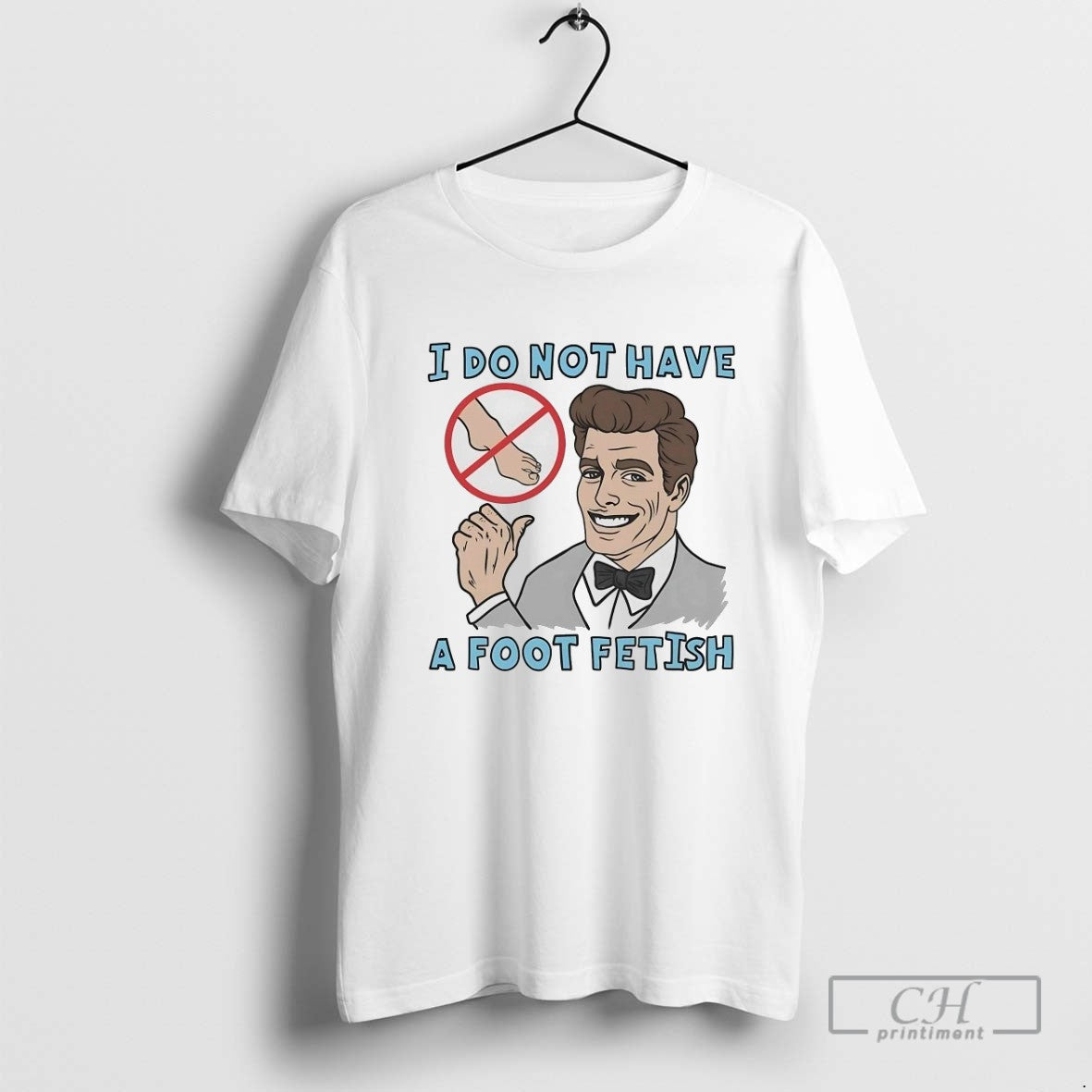 I Do Not Have Foot Fetish Long Sleeve Retro Art