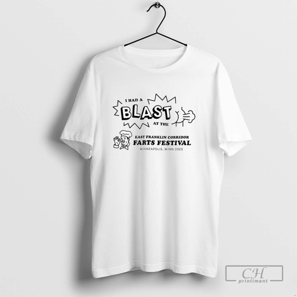 I Had Blast East Franklin Corridor Farts Festival Ladies Hoodie
