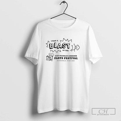 I Had Blast East Franklin Corridor Farts Festival Ladies Hoodie