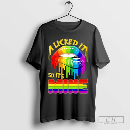 I Licked It So Its Mine Pride Lgbt Tank Top Unique Apparel