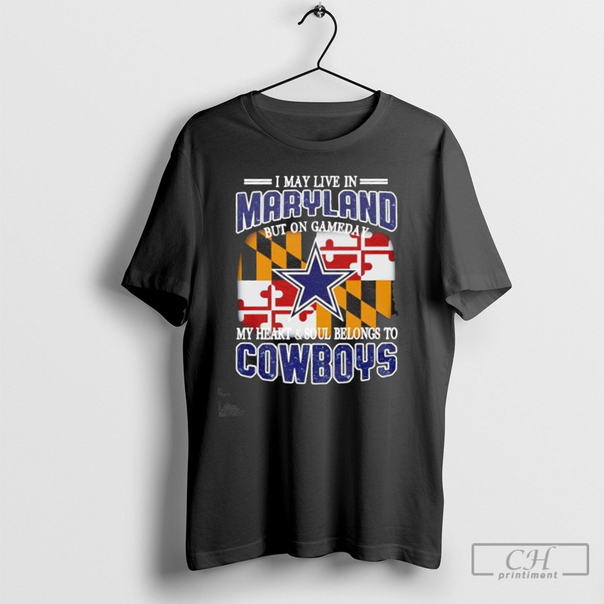I Live Maryland And Gameday My Heart And Soul Belongs To Dallas