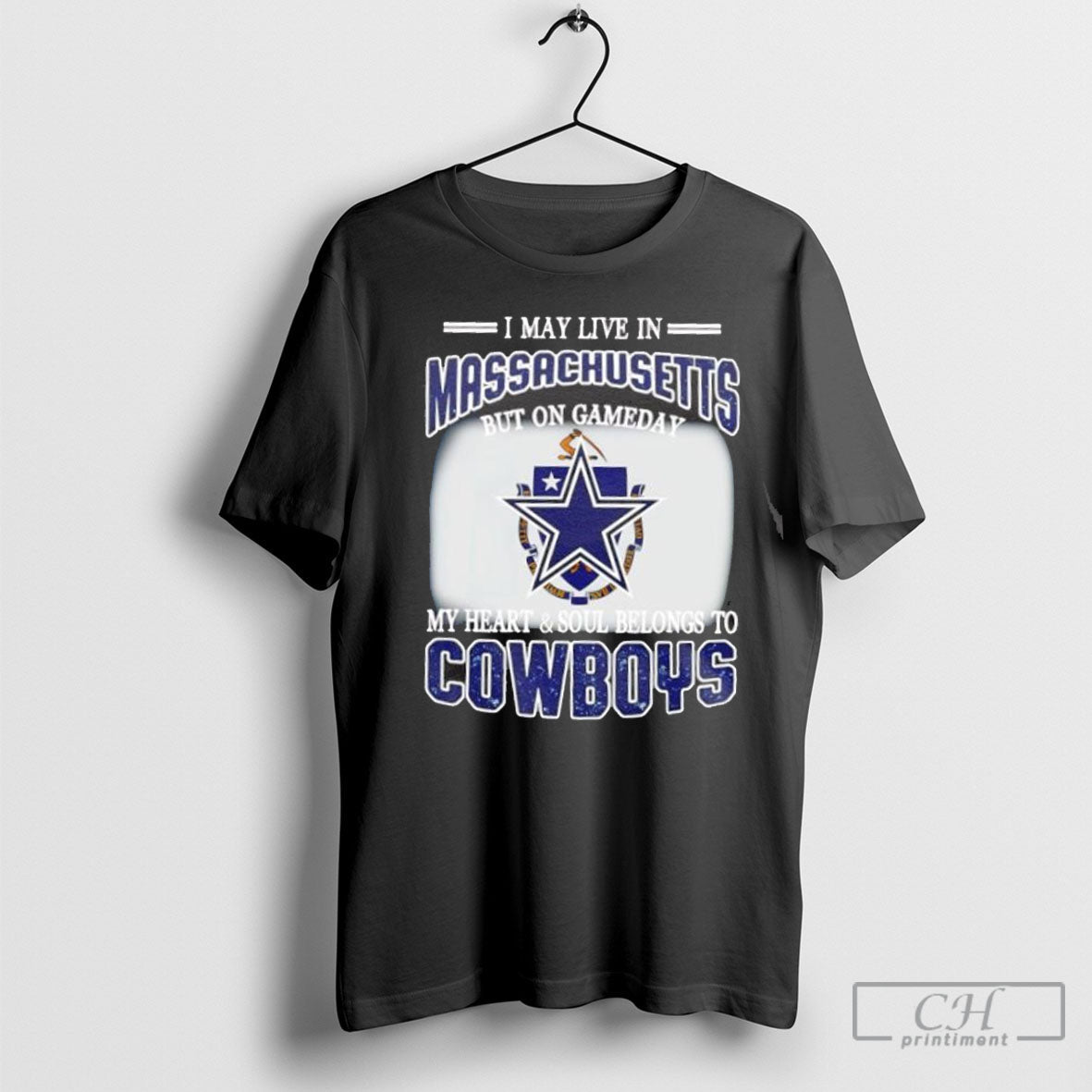 I Live Massachusetts And Gameday My Heart And Soul Belongs To Dallas