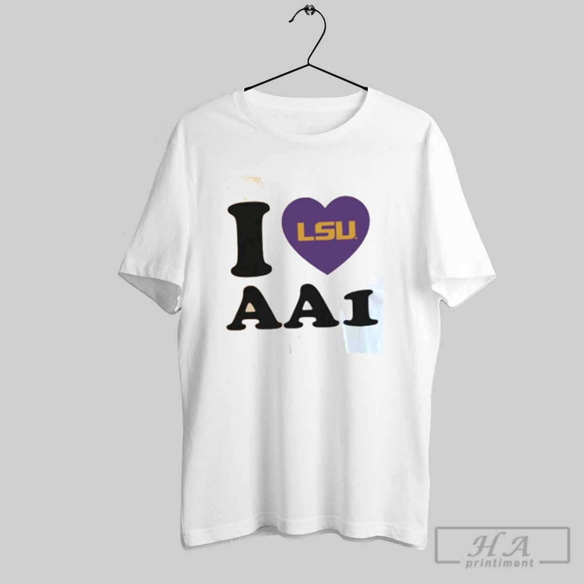 I Love Aa1 Aaron Anderson Lsu Tigers Tee Retro Apparel