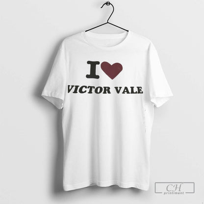 I Love Victor Vale Tee Modern Art