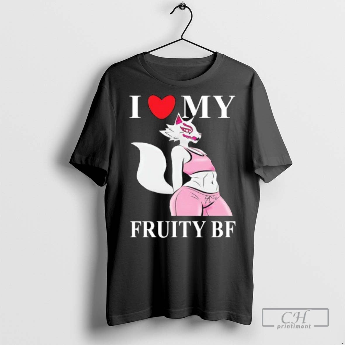 I Love My Fruity Bf Lgbt Fox T Shirts Tank Top Classic Fashion