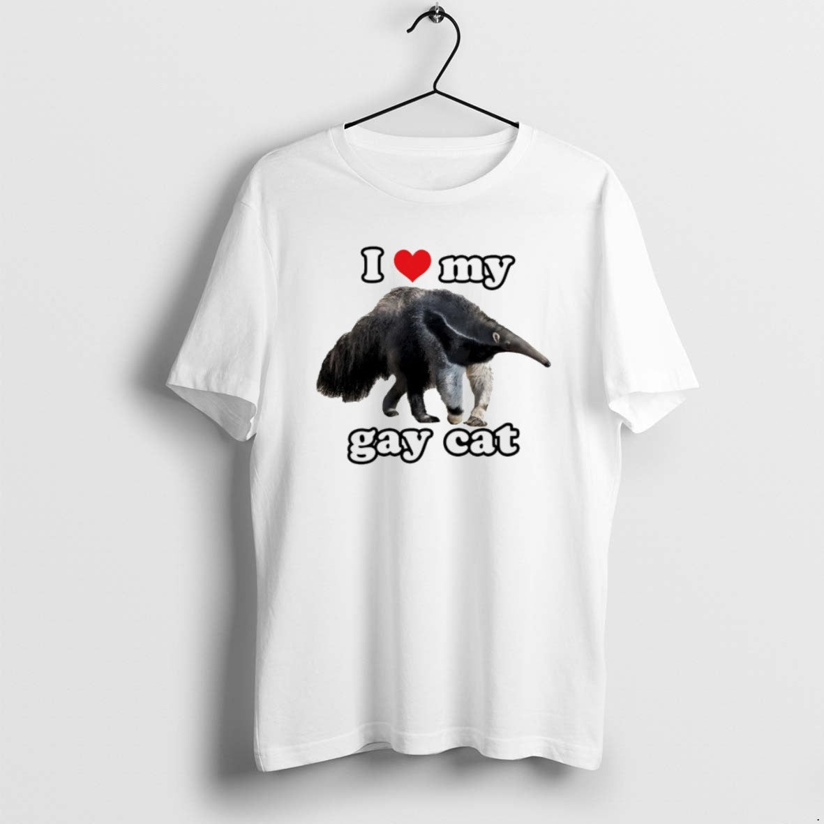 I Love My Gay Cat Pilosa T Shirts Tee Exclusive Merch