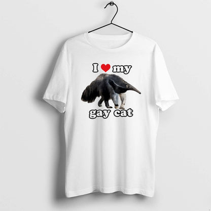 I Love My Gay Cat Pilosa T Shirts Tee Exclusive Merch