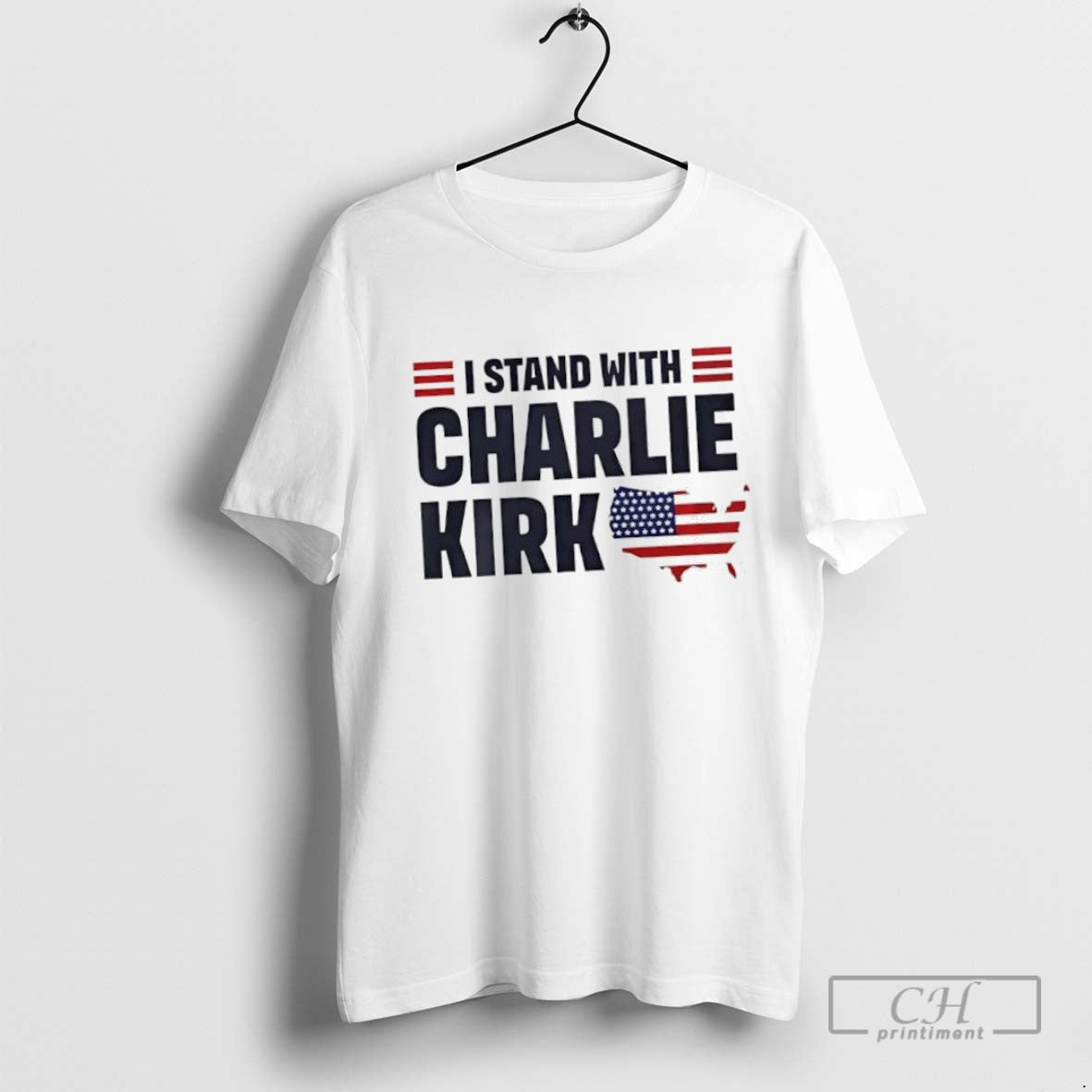 I Stand Charlie Kirk Usa Tee Stylish Design
