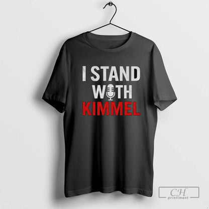 I Stand Kimmel Free Speech Jimmy Kimmel Tee Stylish Art