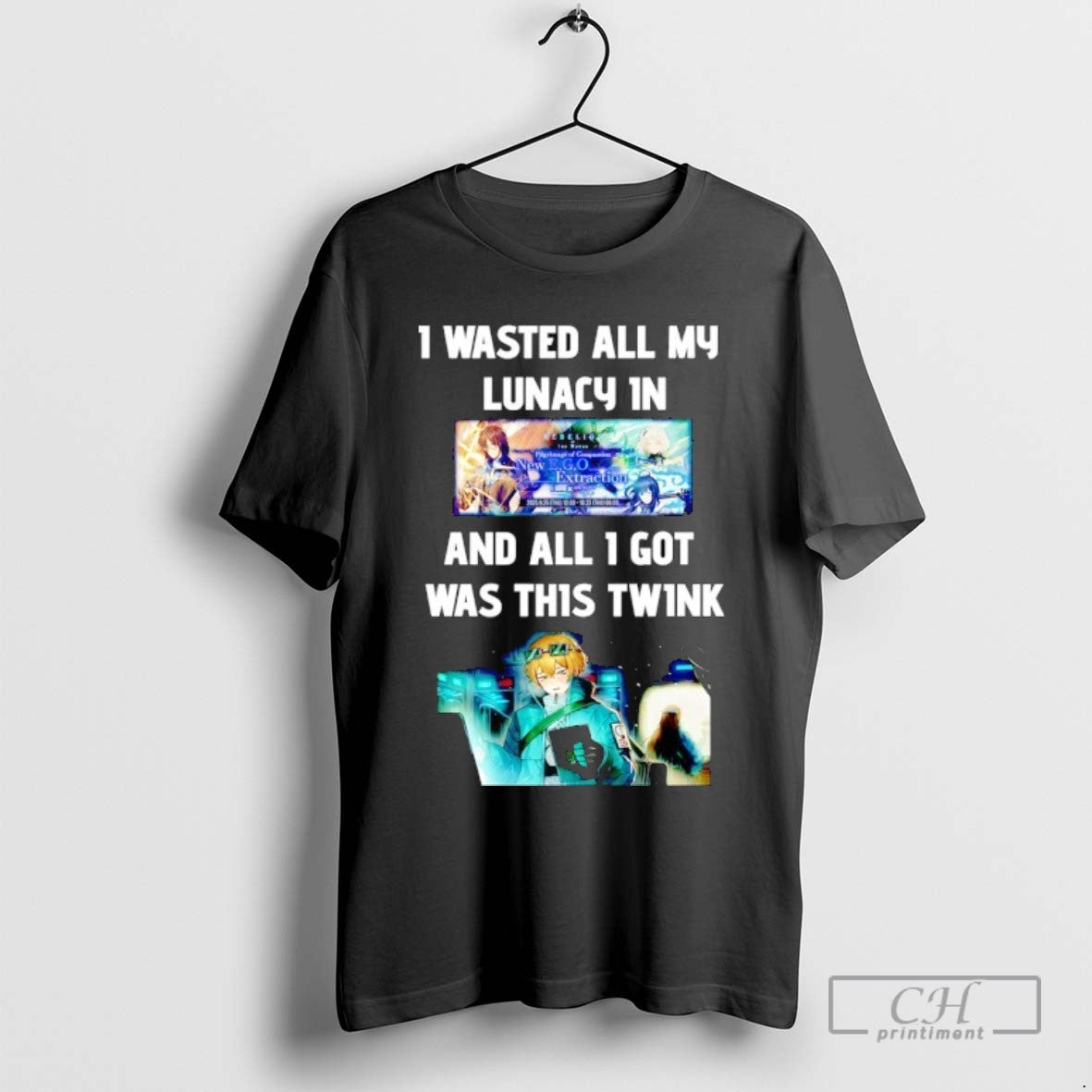 I Wasted All My Lunacy And All I Got Was This Twink Anime Long Sleeve