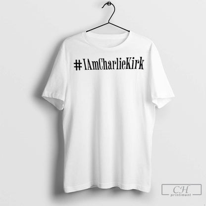 Iamcharliekirk Hashtag T Shirts Jpg Long Sleeve Retro Look