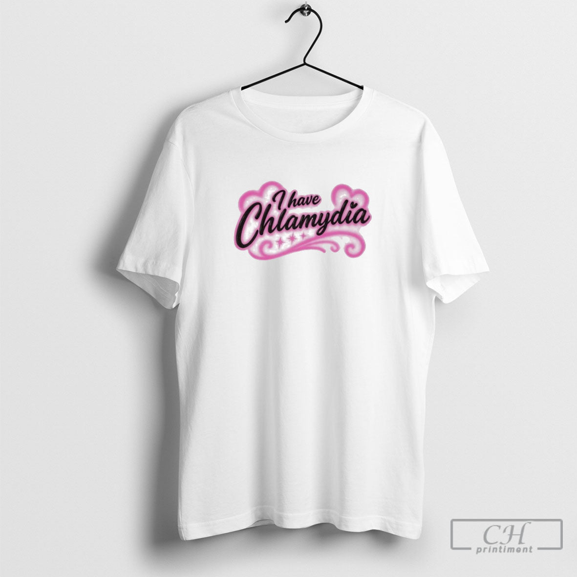Illegal Shirts I Have Chlamydia Heart Tee Trendy Look
