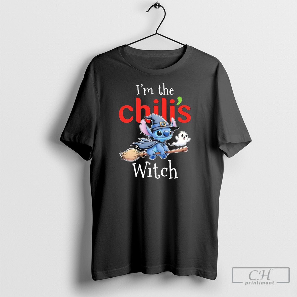 Im Chilis Witch X Stitch Ghost Halloween Shirt Elegant Merch