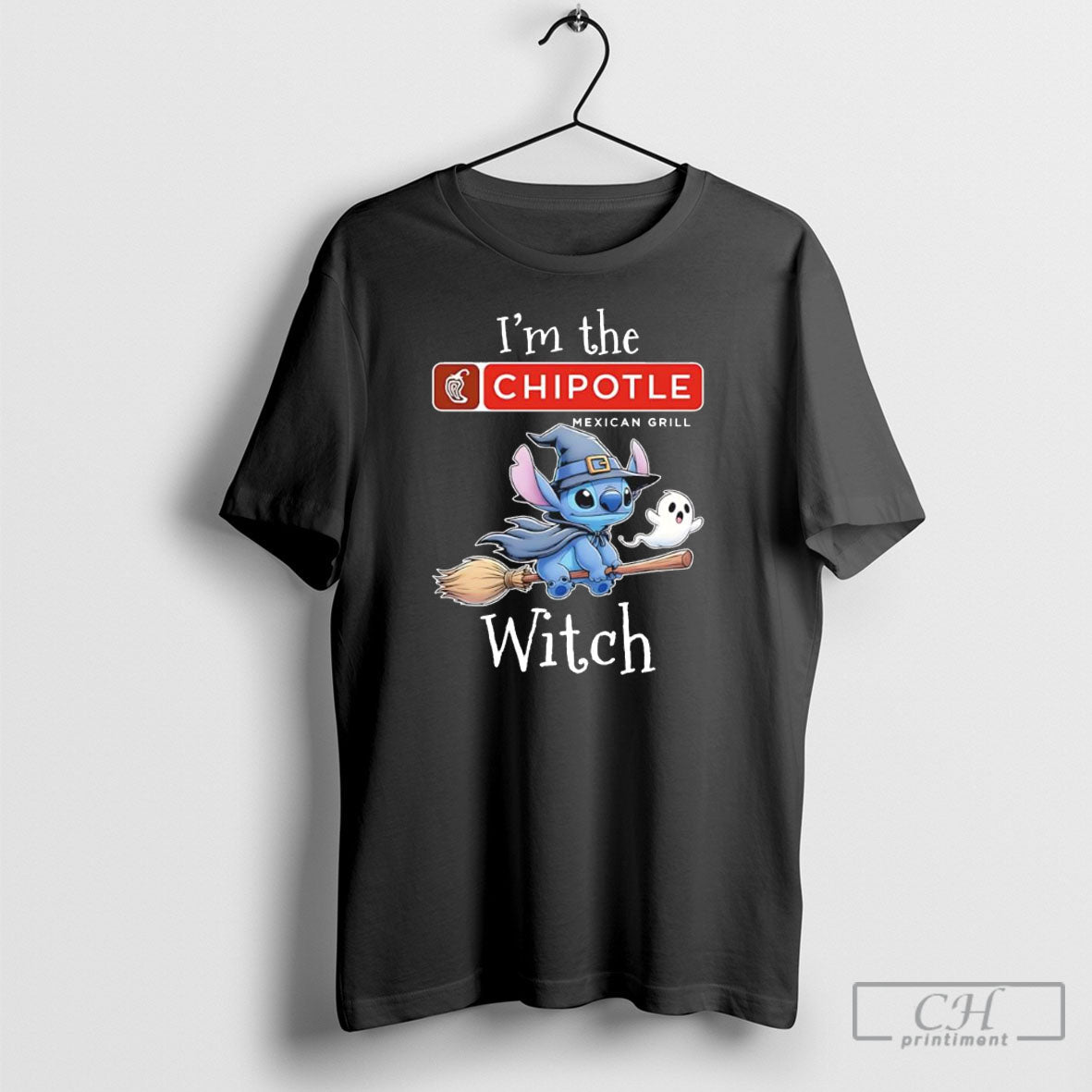 Im Chipotle Mexican Grill Witch X Stitch Ghost Halloween Hoodie