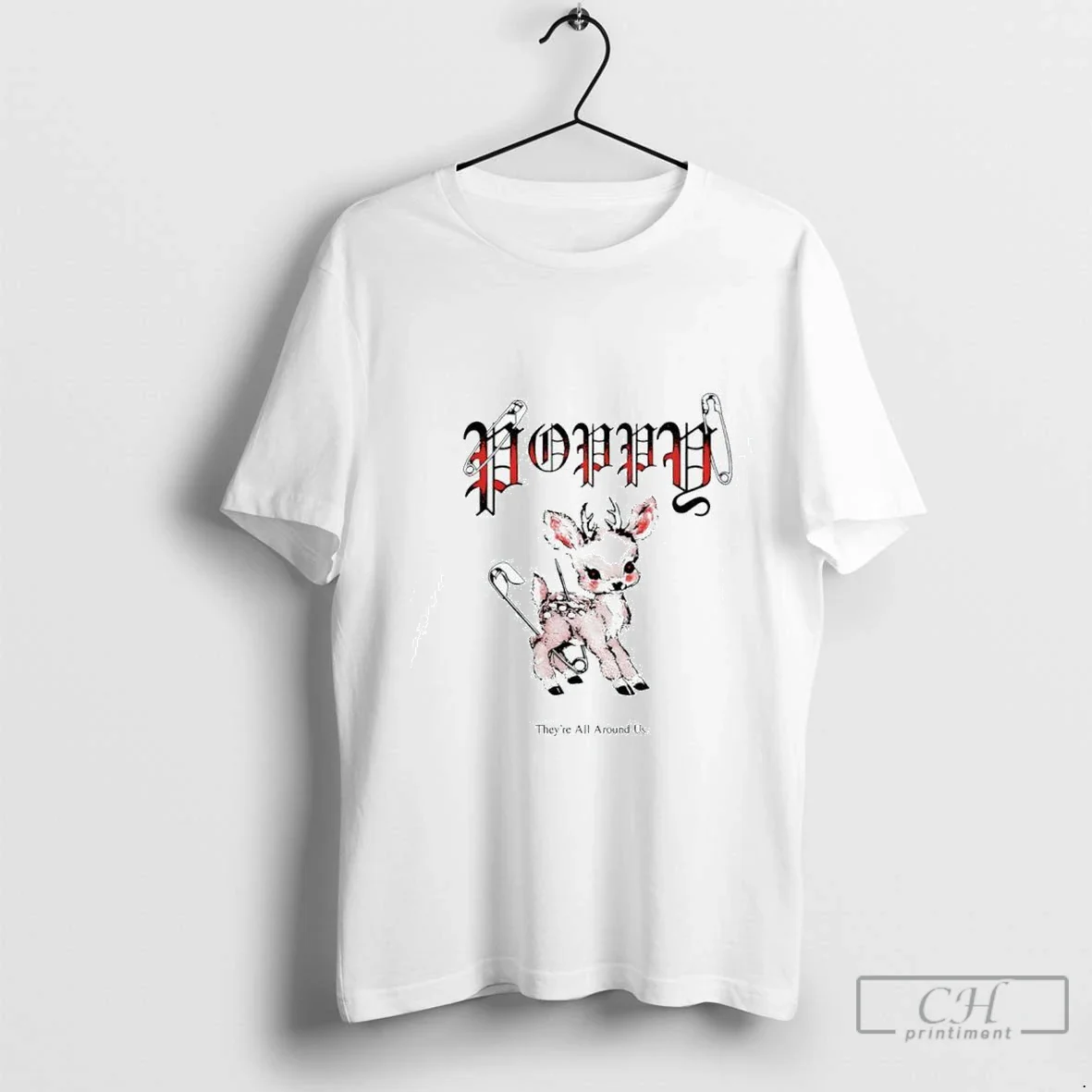 Impoppy Deer Theyre All Around Us Long Sleeve Classic Gift