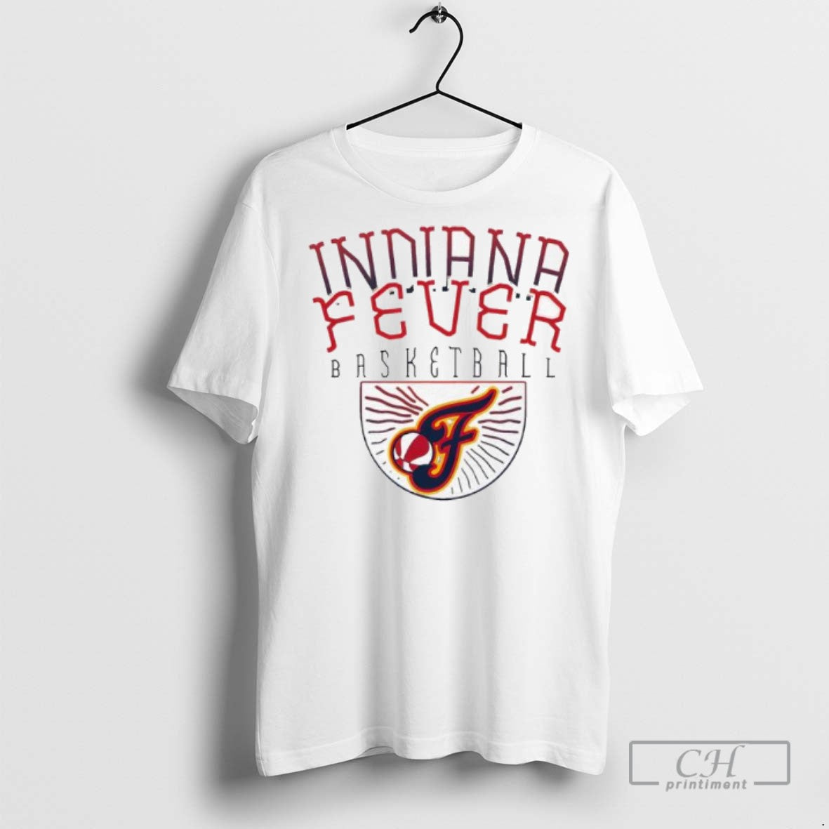Indiana Fever Stadium Essentials Sand Rays Up Urban Relaxed Fit T