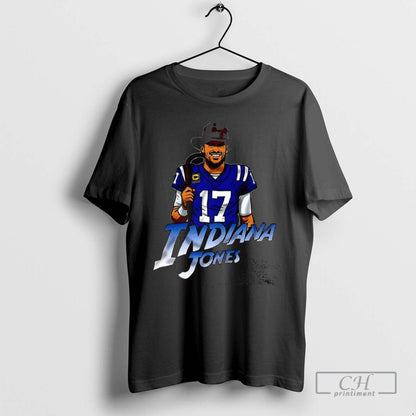 Indiana Jones X Indianapolis Colts Football Number 17 T Shirts Hoodie