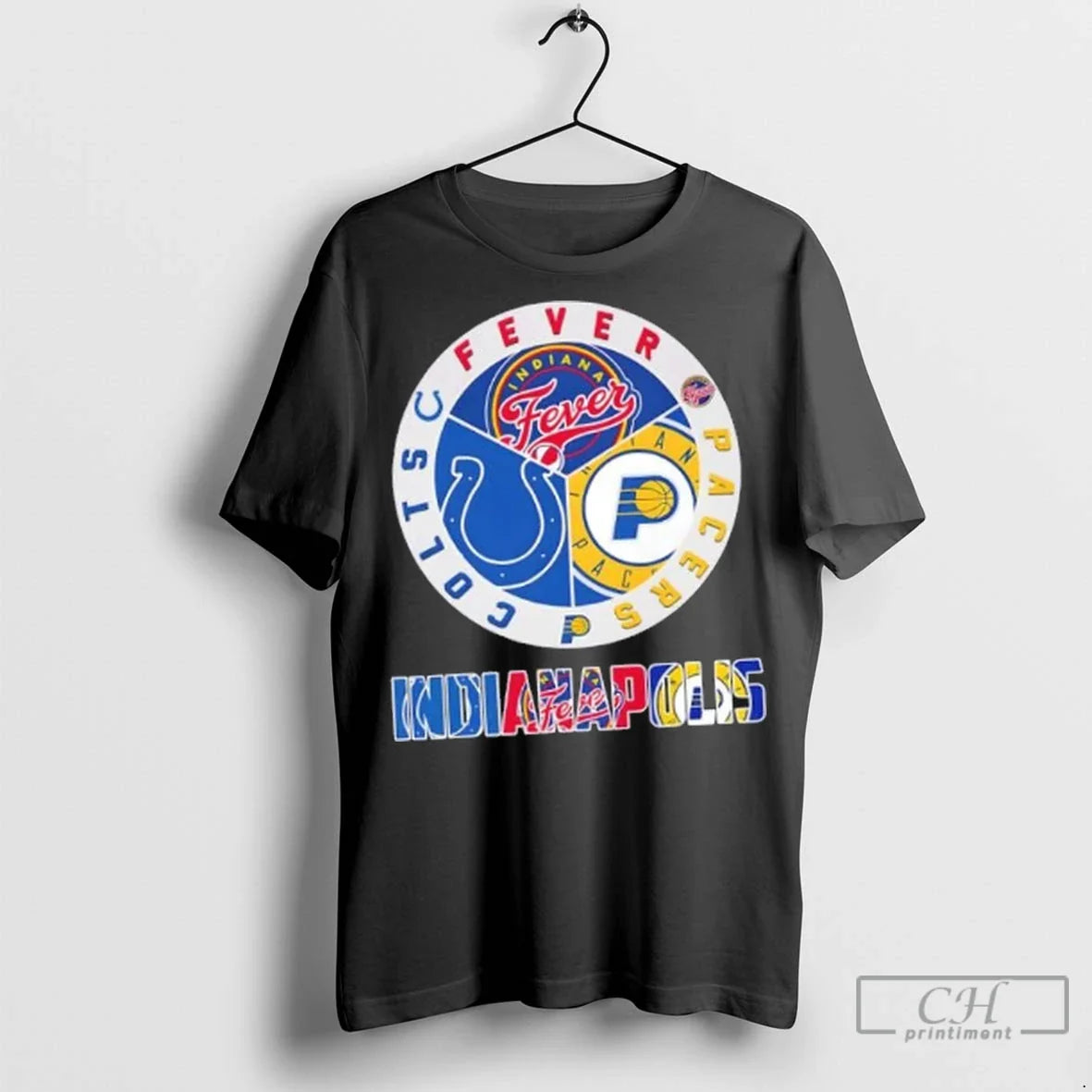 Indianapolis City Sports Fever Pacers Colts Shirt Trendy Design