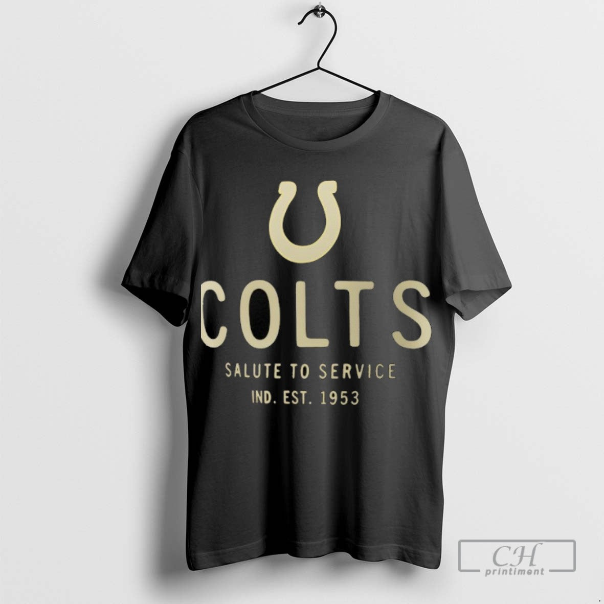 Indianapolis Colts Salute To Service Ind Est 1953 Tank Top Vintage