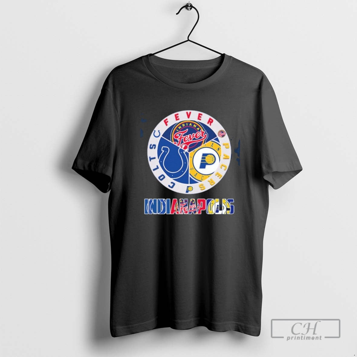 Indianapolis Fever Pacers Colts Tee Exclusive Fashion