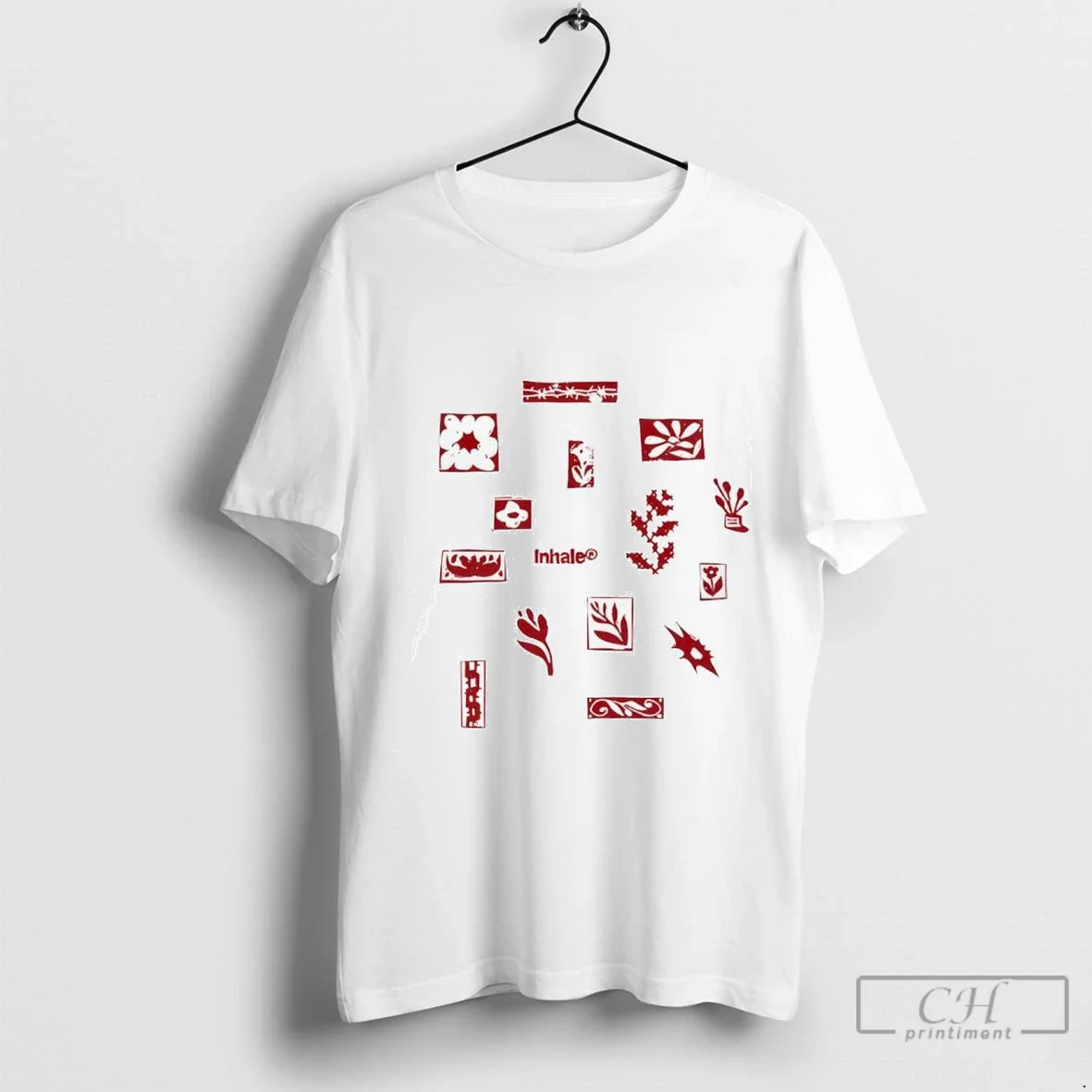 Inhaler Tatreez Flowers Palestine Charity Tank Top Trendy Art