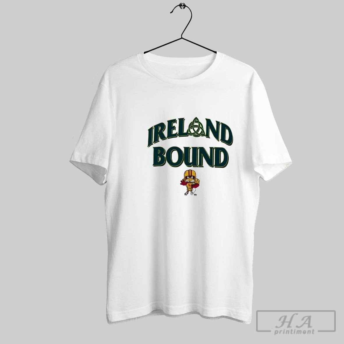 Ireland Bound Iowa State Cyclones Football Shirt Designer Fashion