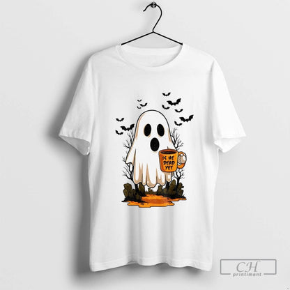 Is He Dead Yet Ghost Subtle Fdt Halloween Tank Top Trendy Look