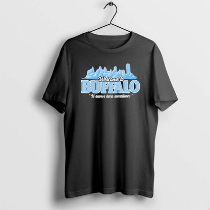 It Snows Here Sometimes Welcome To Buffalo T Shirts Tank Top Premium