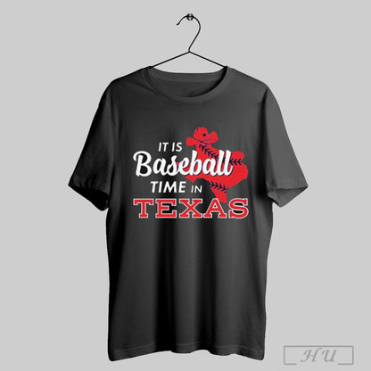 Its Baseball Time Texas Rangers T Shirts Shirt Classic Merch