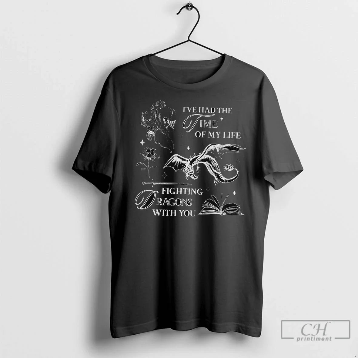 Ive Had Time My Life Fighting Dragons You T Shirts TShirt Retro Look