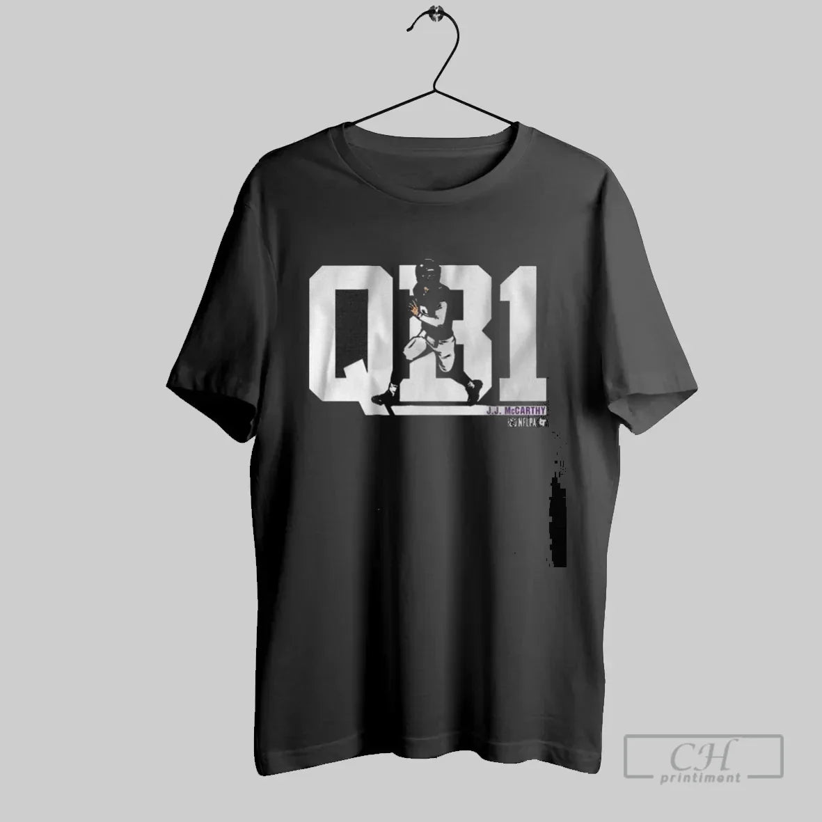 J J Mccarthy Qb1 Tank Top Designer Fashion
