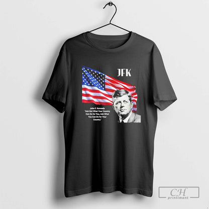 Jfk Ask Not What Your Country Can Do You Ask What You Can Do Tank Top