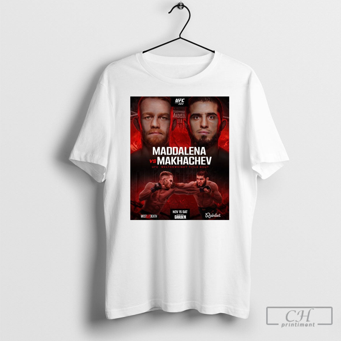 Jack Della Maddalena Vs Islam Makhachev Ufc Welterweight Title Bout