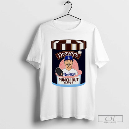 Jack Dreyer Dreyers Punch Out Flavor Los Angeles Dodgers Hoodie Retro