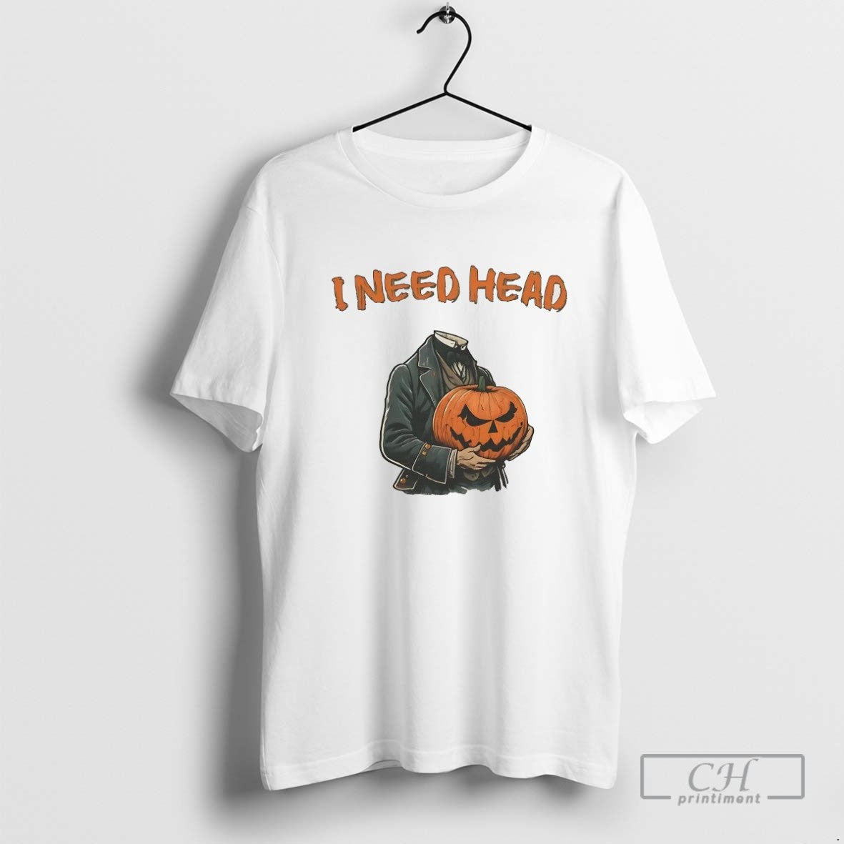 Jack O Lantern I Need Head Halloween Sweatshirt Modern Apparel
