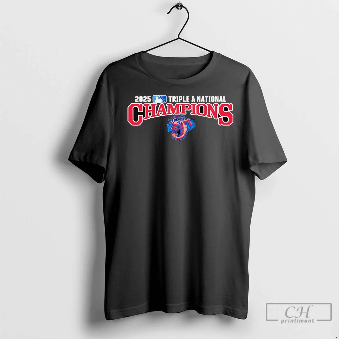 Jacksonville Jumbo Shrimp 2025 Triple National Champions T Shirts
