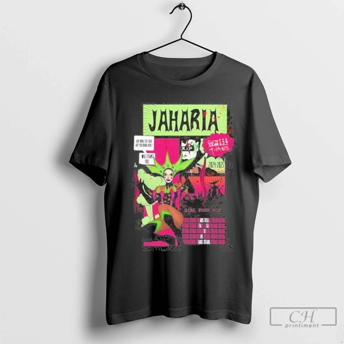 Jaharia Titians Long Sleeve Vintage Style