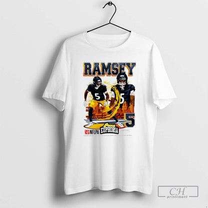 Jalen Ramsey Pittsburgh Steelers Player Comic T Shirts TShirt Elegant