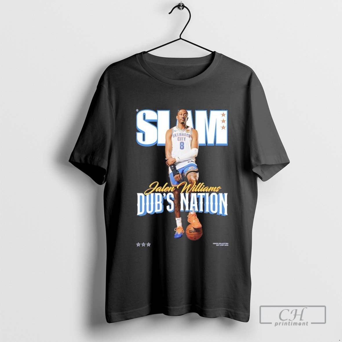 Jalen Williams Dubs Nation Slam Okc Thunder Shirt Exclusive Gift
