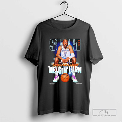 Jalen Williams They Gon Learn Oklahoma City Thunder Slam Tank Top