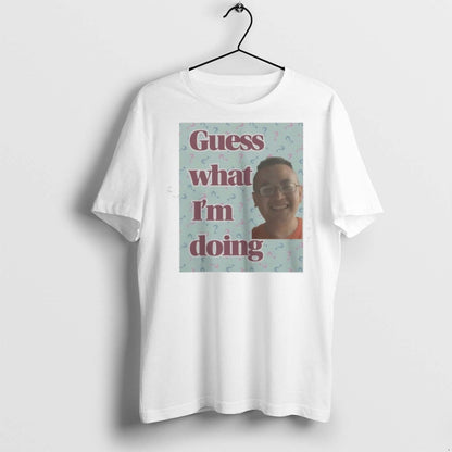 James Cage White Guess What Im Doing T Shirts Shirt Vintage Outfit