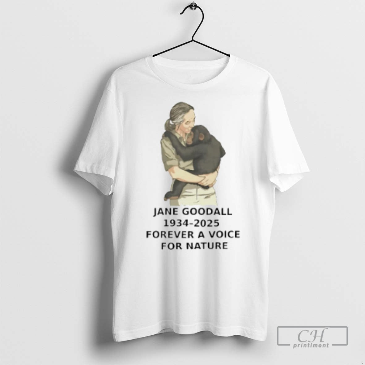 Jane Goodall 1934 2025 Forever Voice Nature T Shirts Tank Top Unique