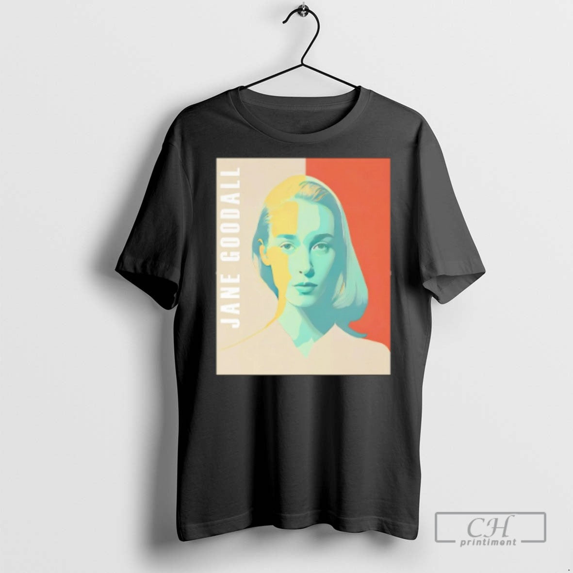Jane Goodall Minimalist Rip Legend T Shirts Long Sleeve Exclusive