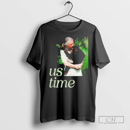 Jane Goodall Chimp Us Time T Shirts TShirt Premium Gift